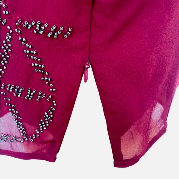 Hollister Beaded Embellished Crop Top Sleeveless Boho Tank
Top Red Size L - Picture 10 of 11